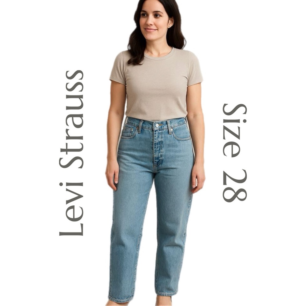 Levi Strauss & Co. Ribcage Straight Jeans - Size 28 | High-Rise Classic